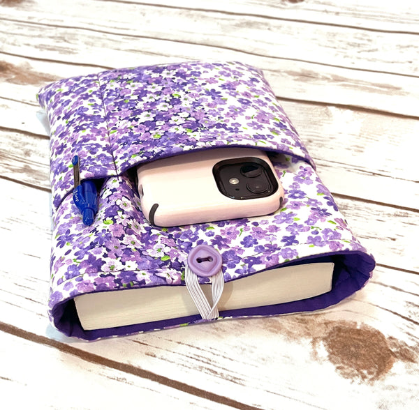 Wild Wisteria Book Sleeve